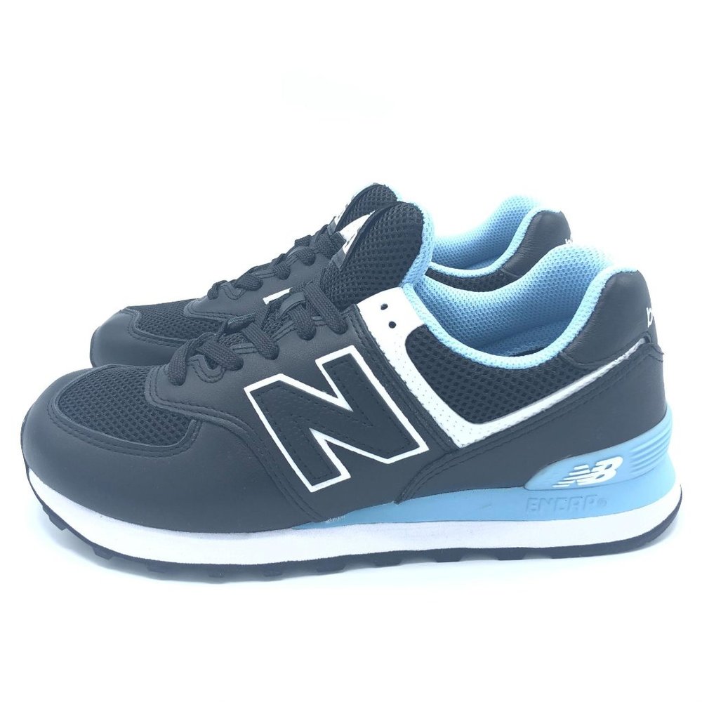 New Balance 574v2 Mens Size 7 Black Summer Sky